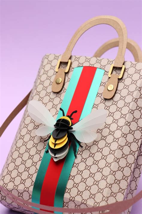 gucci bumble bee tote